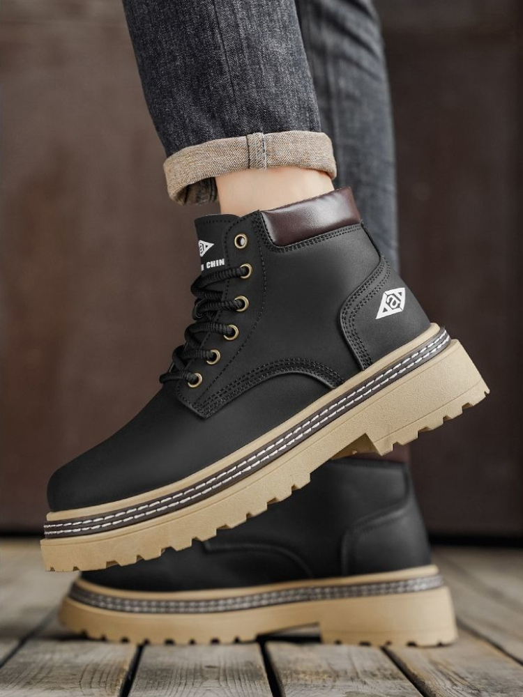 Waterproof Winter Boot - Herren-Arbeitsstiefel, hoher Schaft, wasserdicht, rutschfest, mit