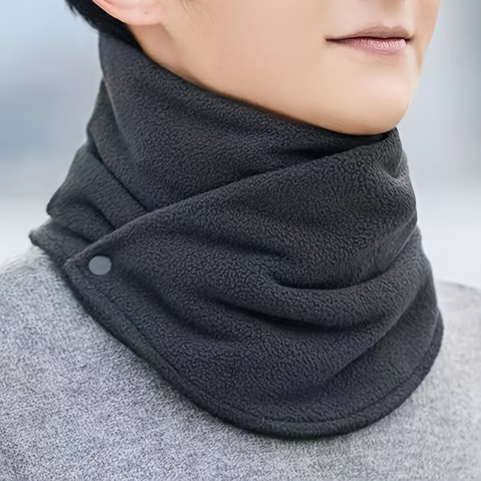 Neck Gaiter Fleece - Neue Lamm Fleece für Frauen Schals