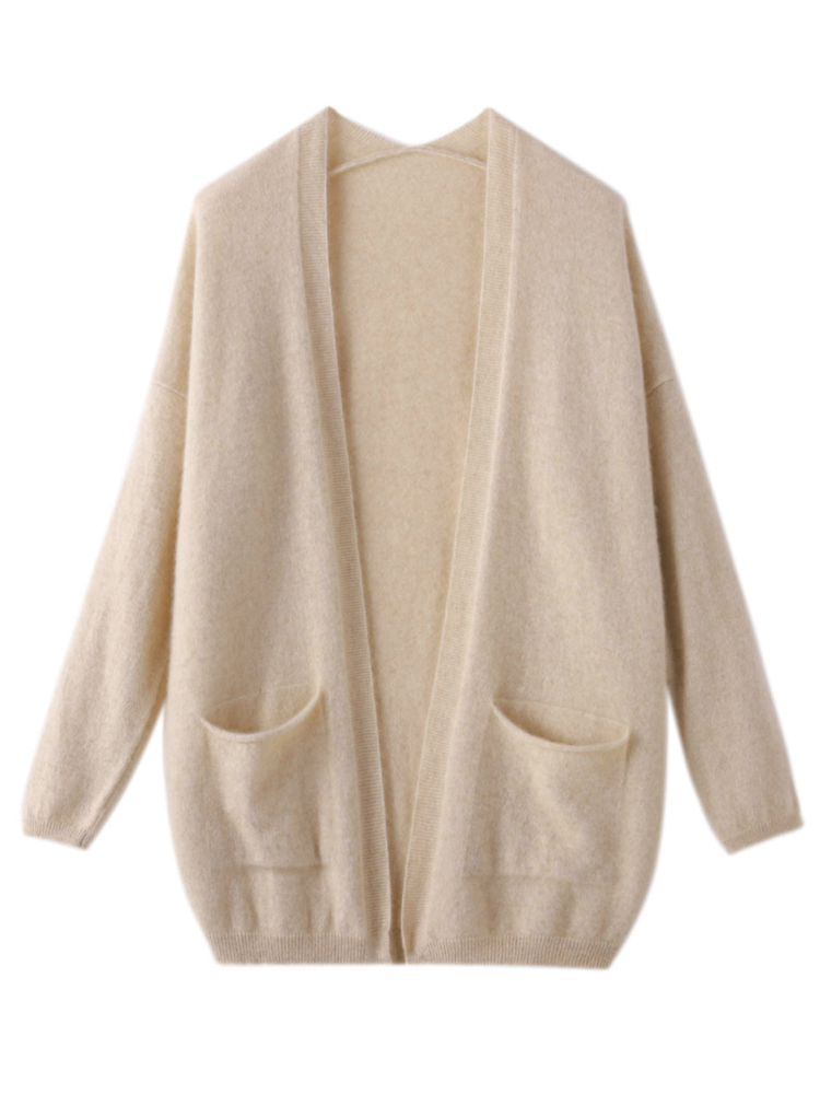 Wool Coat Peacoat - Frühling Herbst Neue Frauen Strickjacke Pullover