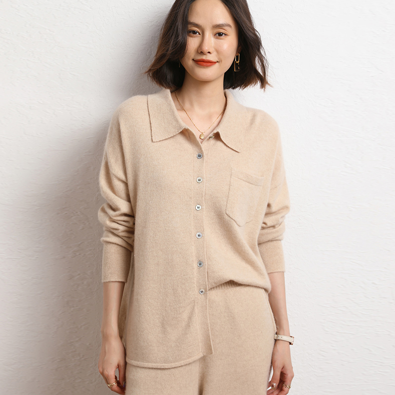 Herbst frauen Strickjacke 100% – Wool Coat Peacoat Bewertung und Preis