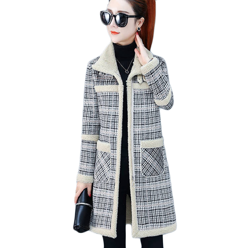 Neue Winter Lamm Wolle Woolen  – Wool Coat Peacoat Bewertung und Preis