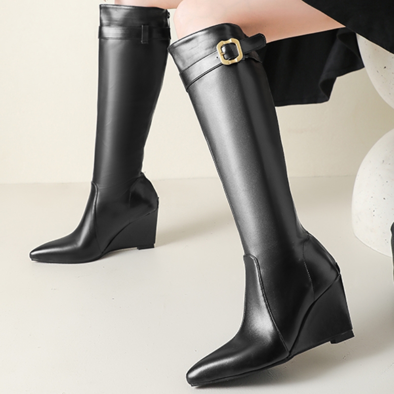 Keilabsatz-Kniestiefel für Dam – Waterproof Winter Boot Bewertung und Preis