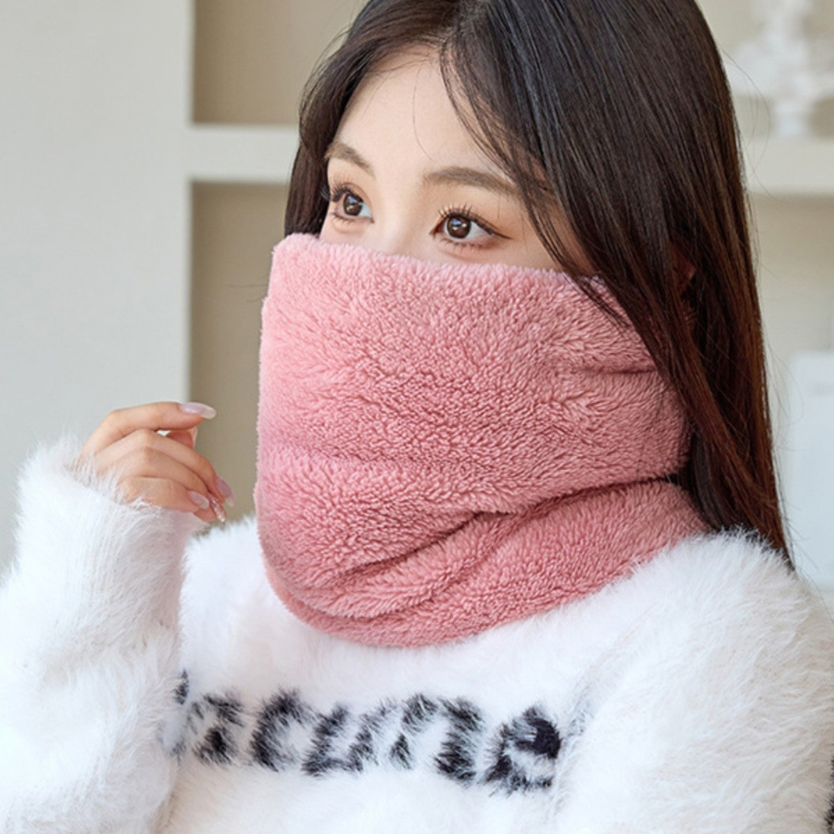 Neuer einfarbiger, mit Fleece  – Neck Gaiter Fleece Bewertung und Preis