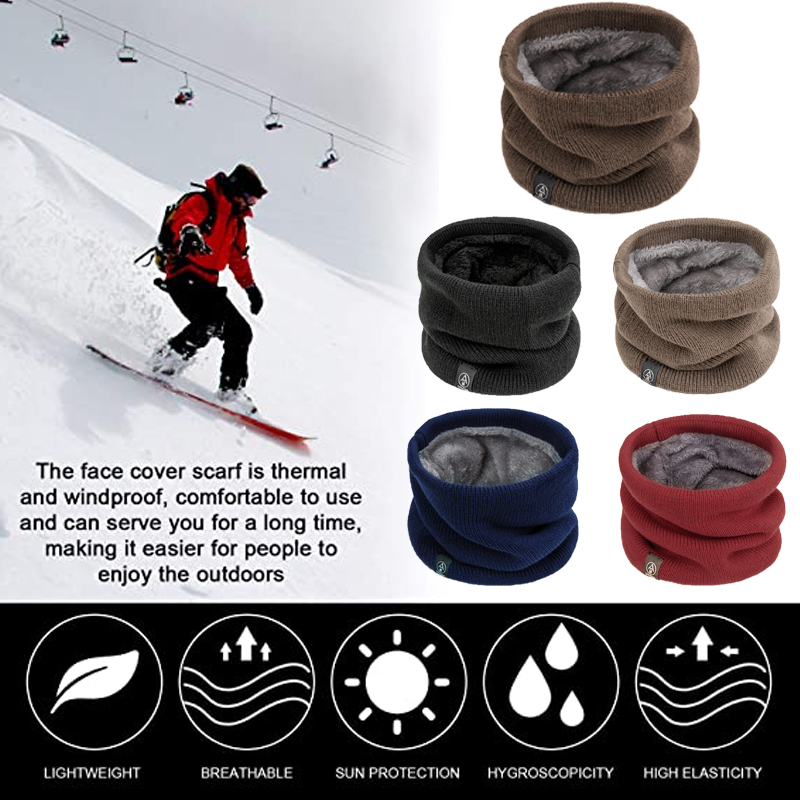 Winter-Nackenwärmer, doppellag – Neck Gaiter Fleece Bewertung und Preis