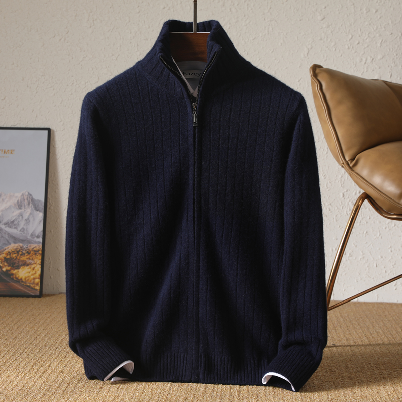 Männer 100% Merino Wolle Stehk – Wool Coat Peacoat Bewertung und Preis