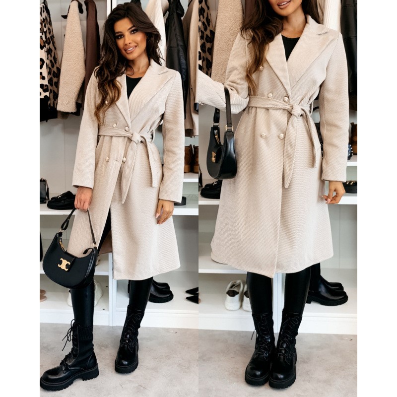 Damen Wollmantel Herbst Winter – Wool Coat Peacoat Bewertung und Preis