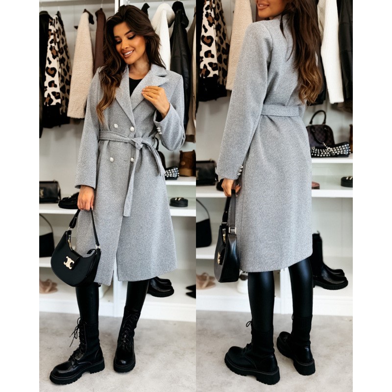 Damen Wollmantel Herbst Winter – Wool Coat Peacoat Bewertung und Preis