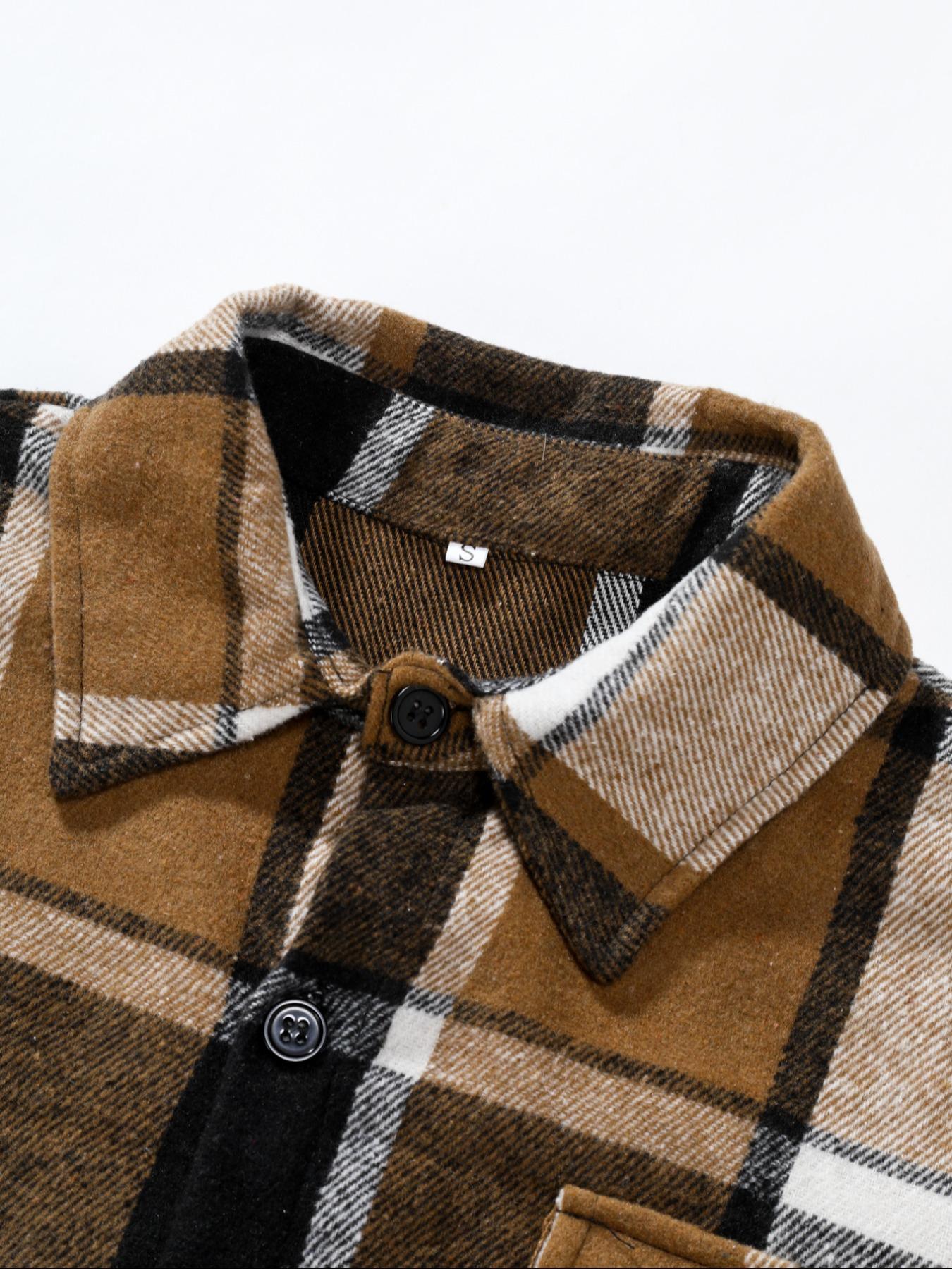 Retro-Karohemd für Herren, läs – Flannel Shirt Lined Bewertung und Preis