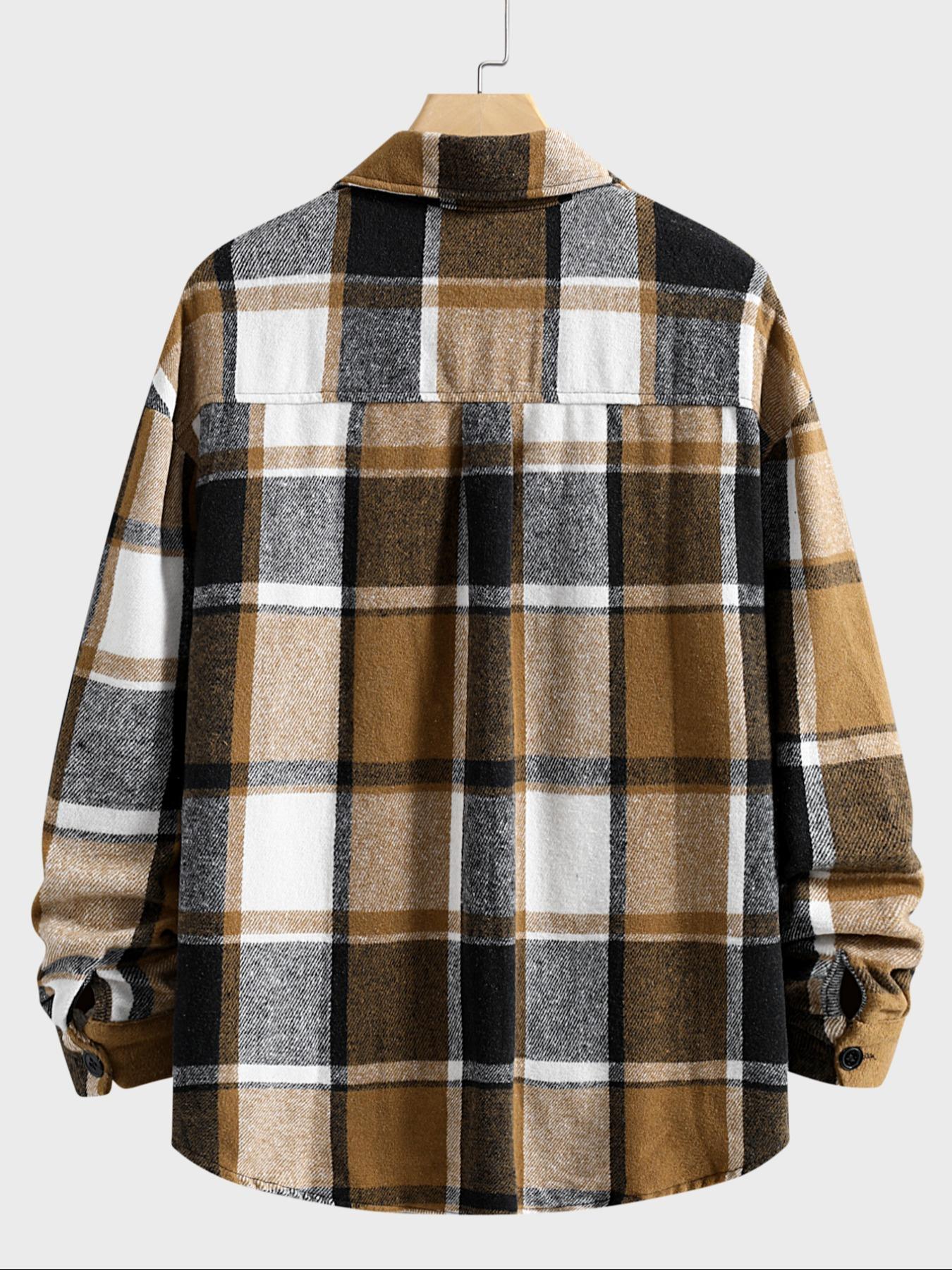 Retro-Karohemd für Herren, läs – Flannel Shirt Lined Bewertung und Preis