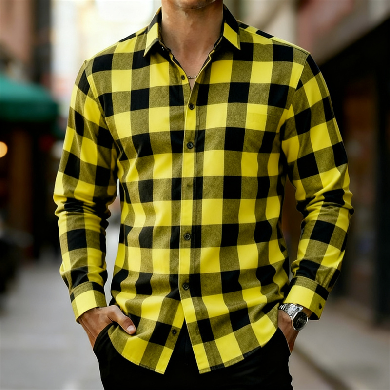 Herren Klassisches Rot-Schwarz – Flannel Shirt Lined Bewertung und Preis