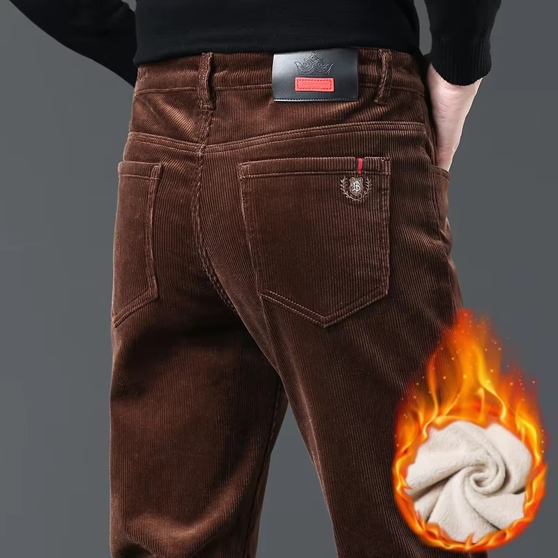 Herren-Cordhose, Winter, dicke – Corduroy Pant Warm Bewertung und Preis
