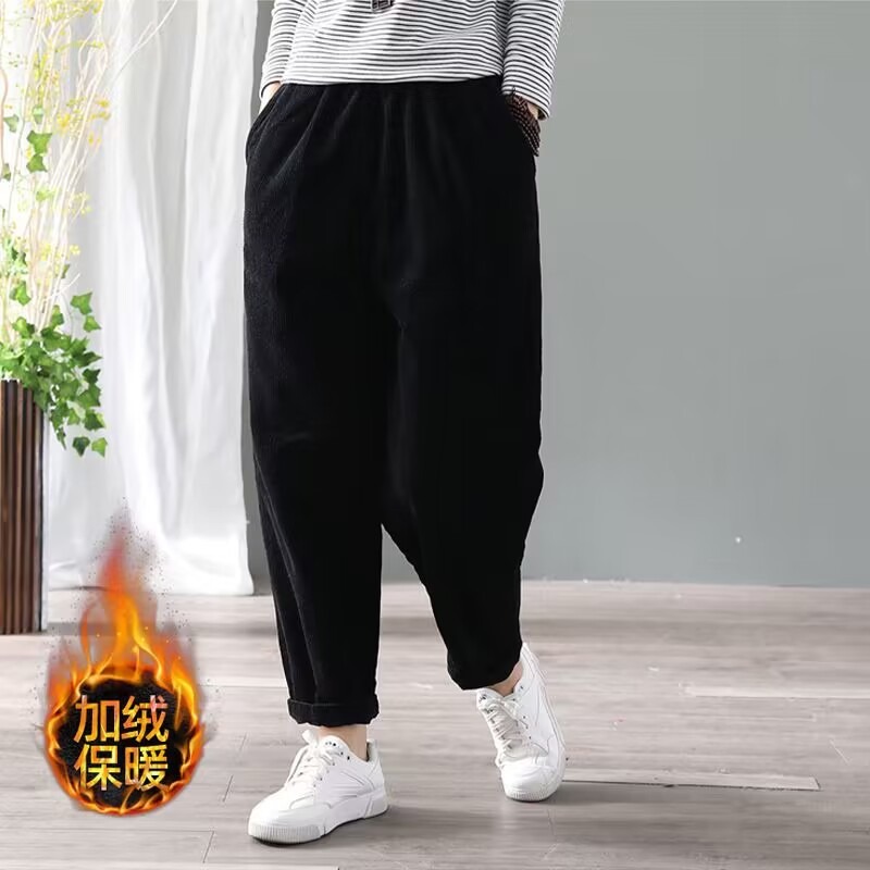 Damen Cordhose mit elastischem – Corduroy Pant Warm Bewertung und Preis