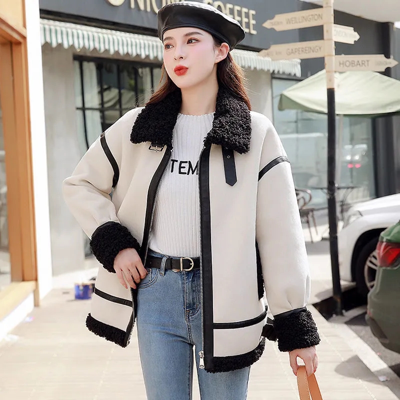 Lamm Pelzmantel Weibliche Neue – Wool Coat Peacoat Bewertung und Preis