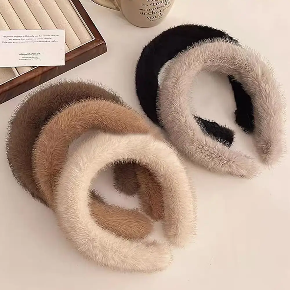 2025 herbst Winter Nerz Fell E – Winter Headband Fleece Bewertung und Preis